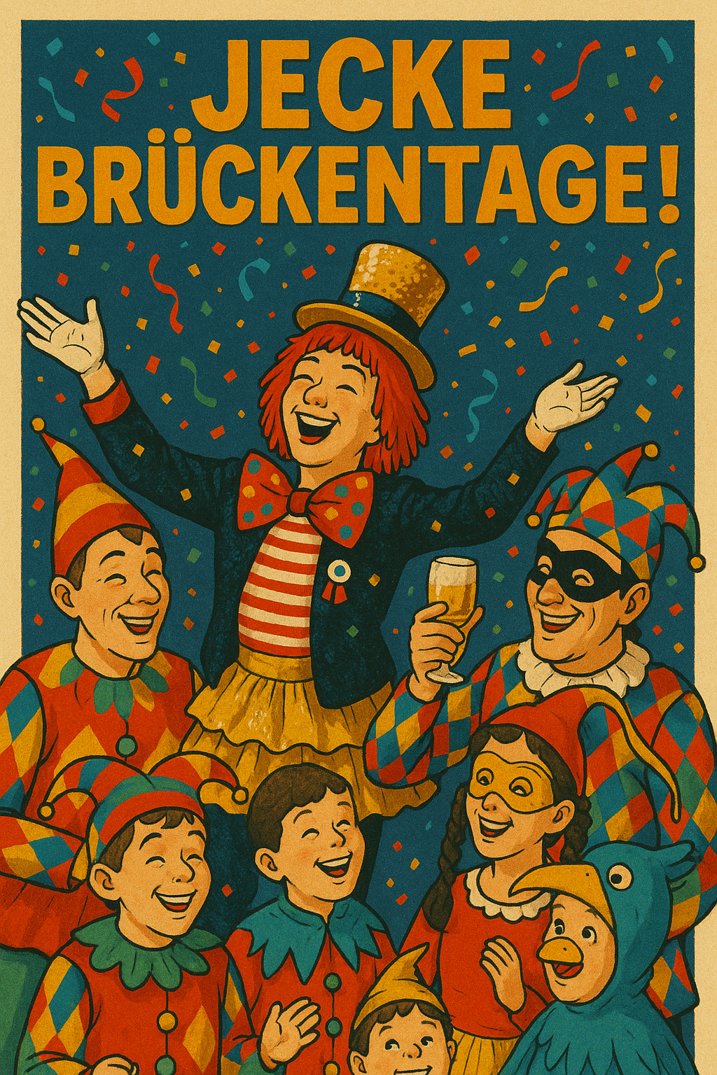 Jecke Brückentage DIE Rosenmontagsparty