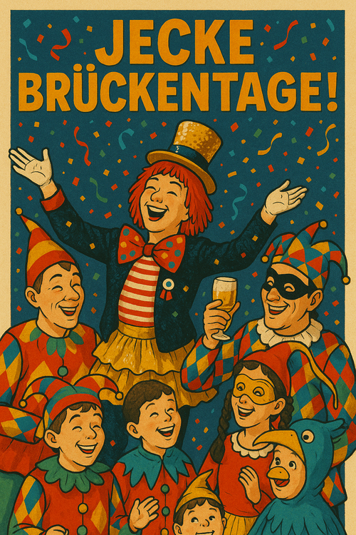 Jecke Brückentage DIE Rosenmontagsparty